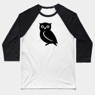 Little Brown Owl Baseball T-Shirt